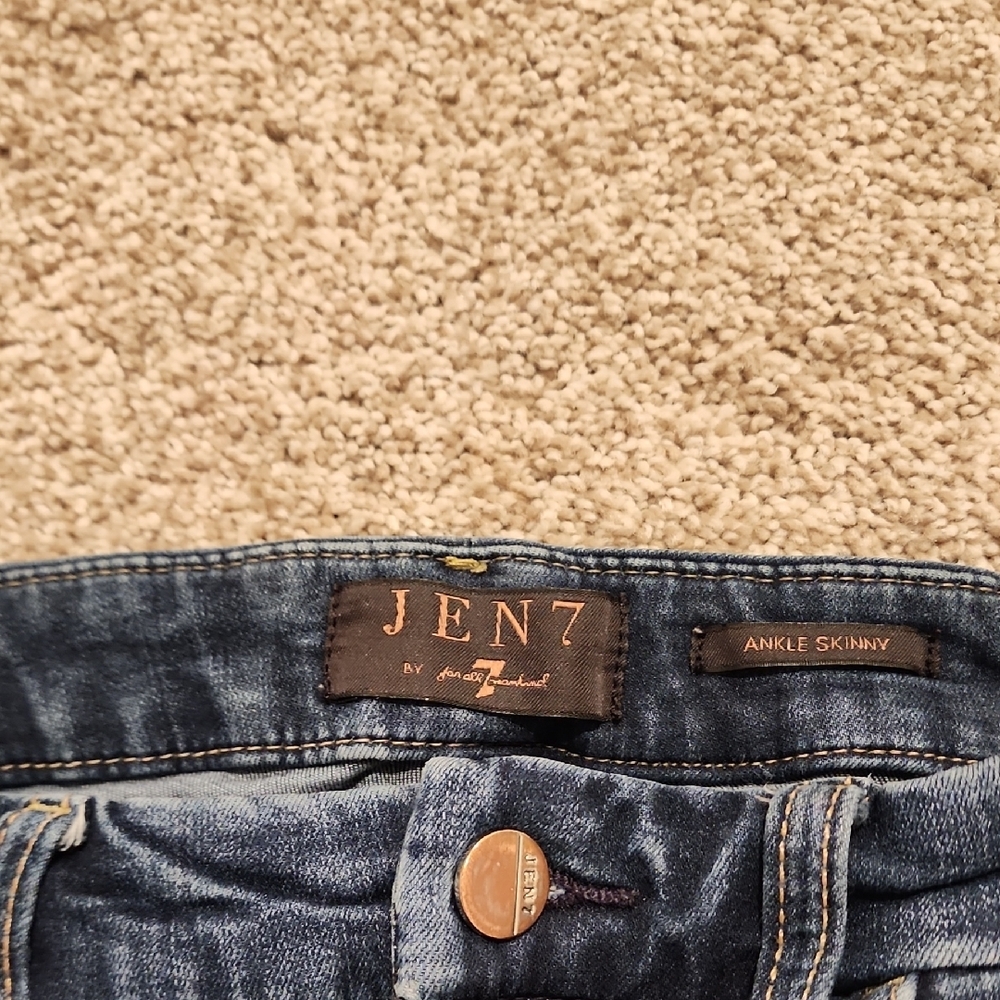 JEN7 Ankle Skinny Jeans
